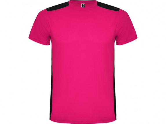 Спортивная футболка Detroit мужская, яркая фуксия/черный