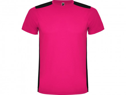 Спортивная футболка Detroit мужская, яркая фуксия/черный