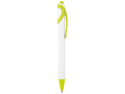 Ручка шариковая Тукан, белый/салатовый