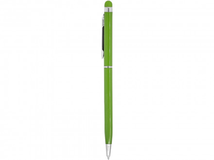 Ручка-стилус металлическая шариковая BAUME, папоротник