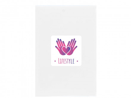 Одноразовый дождевик Mayan с чехлом для хранения из материалов, переработанных по стандарту GRS - Белый