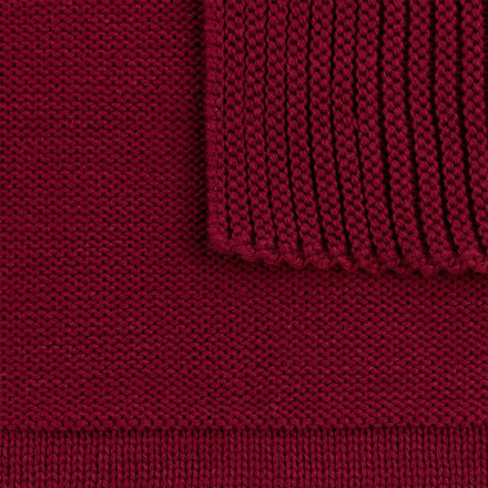 Плед Chess Queen, бордовый