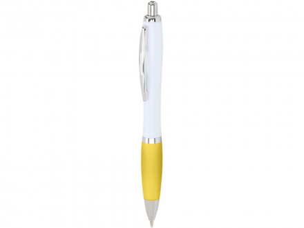 Nash шариковая ручка из переработанной пластмассы - Желтый (синие чернила)