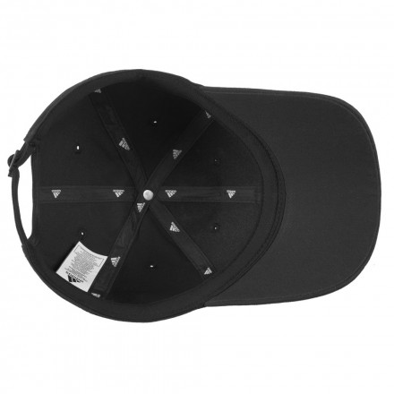 Бейсболка Six-panel Classic 3 stripes, черная