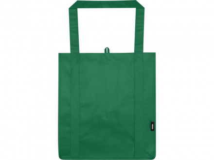 Liberty эко-сумка с прочным днищем объемом 6 л из нетканого материала, переработанного по стандарту GRS, зеленый