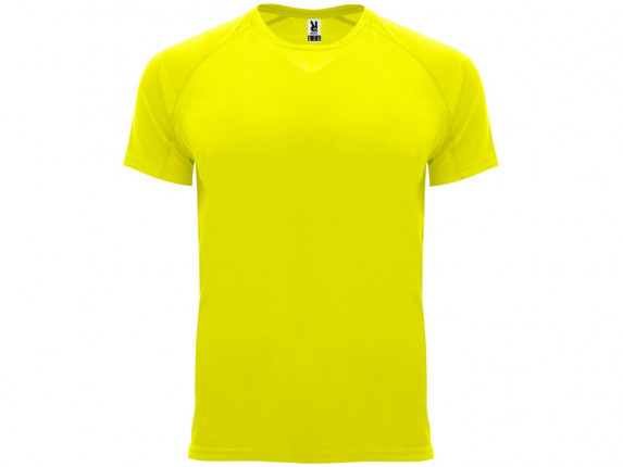 Футболка Bahrain мужская, неоновый желтый