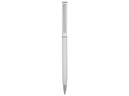 Ручка металлическая шариковая Атриум, белый