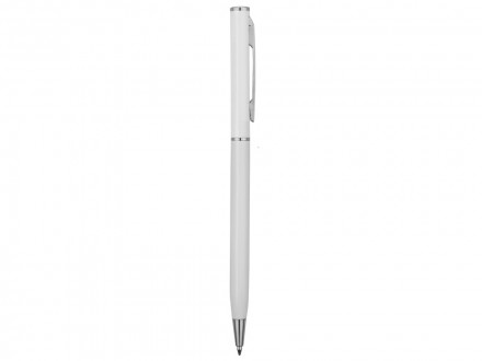Ручка металлическая шариковая Атриум, белый