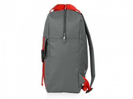 Рюкзак Lock, серый/красный