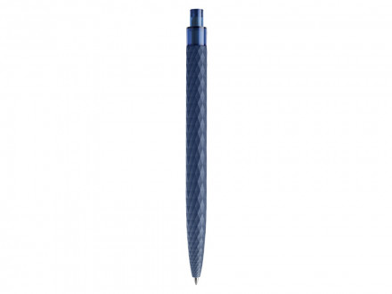 Ручка шариковая QS 01 PRT софт-тач, синий