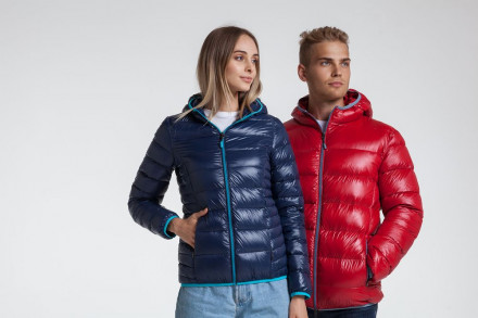 Куртка пуховая мужская Tarner, бирюзовая