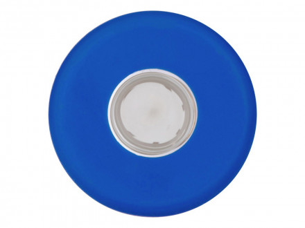 Бутылка для воды стеклянная Refine, в чехле, 550 мл, синий