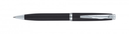 Ручка шариковая Pierre Cardin GAMME Classic с поворотным механизмом, черный матовый/серебро