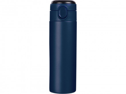 Вакуумная термокружка Waterline с медной изоляцией Bravo, 400 мл, тубус, темно-синий