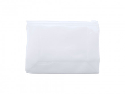 Косметичка CARIBU из прозрачного ПВХ с герметичным замком, белый