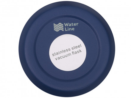 Вакуумный термос Powder 500 мл, тубус, темно-синий