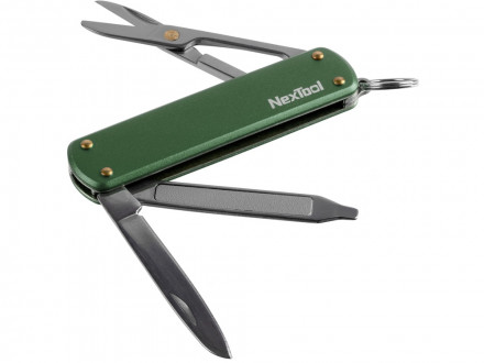 Нож-брелок Nextool Mini, зеленый (NE0143)