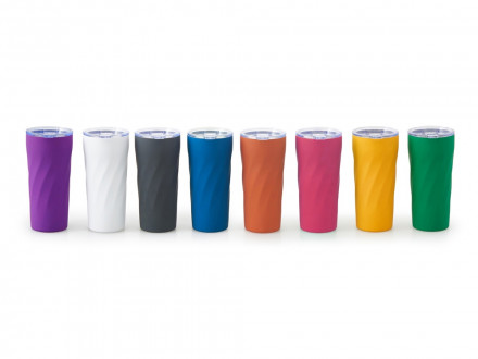 Подарочный набор FAMILY с термосом и термокружкой, желтый