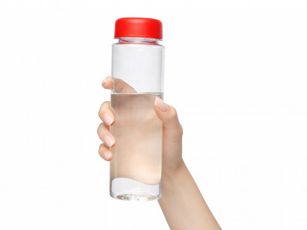 Бутылка для воды Candy, 550мл, красный