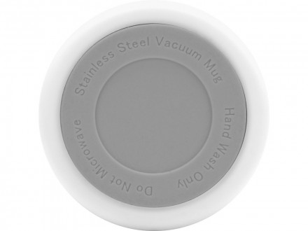 Термос с индикатором температуры Module, тубус, 360 мл, белый