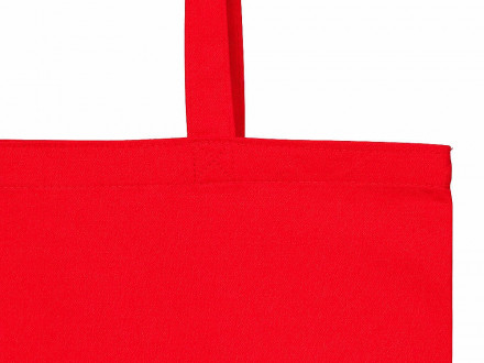 Сумка Твил из хлопка, 210 г/м2, красный