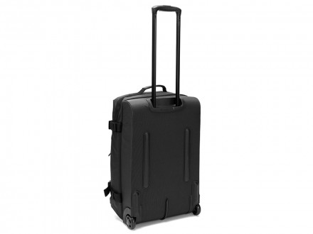 Сумка на колесах TORBER РИТМ, чёрный, полиэстер 900D с PU покрытием, 60 х 38 х 25,5 см, 57 л