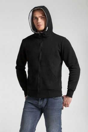 Толстовка Kulonga Heavy Zip, серый меланж