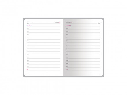 Ежедневник недатированный А6+ Magnum, коричневый