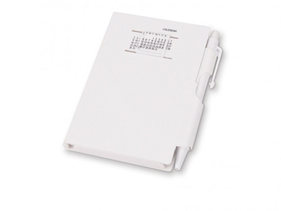 Записная книжка Альманах с ручкой, белый
