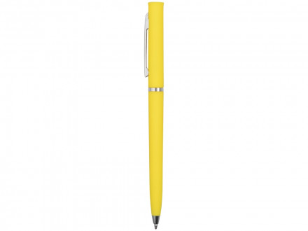 Ручка шариковая Navi soft-touch, желтый