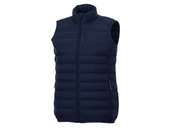 Женский утепленный жилет Pallas  из переработанных материалов по стандарту GRS - Темно - синий