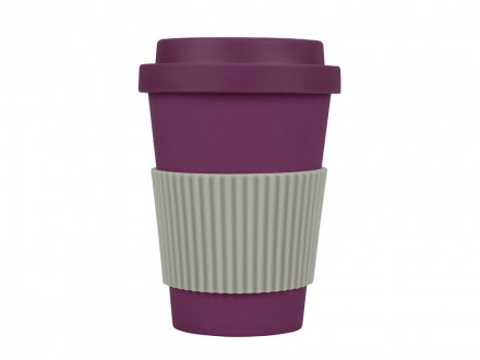 Термокружка Muffin из натуральных волокон, фиолетовый
