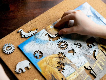 Деревянный пазл Величайшее чудо мира, 220 деталей