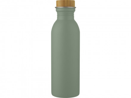 Kalix, спортивная бутылка из нержавеющей стали объемом 650 мл, зеленый яркий