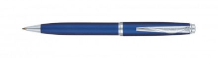 Ручка шариковая Pierre Cardin GAMME Classic с поворотным механизмом, синий матовый/серебро