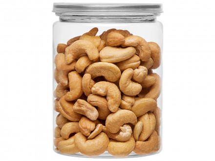 Кешью жареный NutBite, в банке easy-open, 150 г.