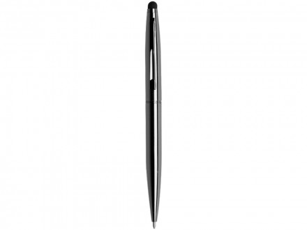 Ручка шариковая металлическая поворотная Glory со стилусом, gun