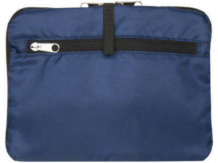 Складной рюкзак EcoFold объемом 15 л из переработанного ПЭТ-пластика - Темно - синий