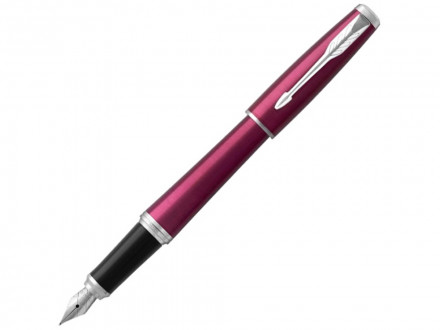 Перьевая ручка Parker Urban Core, Vibrant Magenta CT, F309, перо: F, цвет чернил: blue, в подарочной упаковке