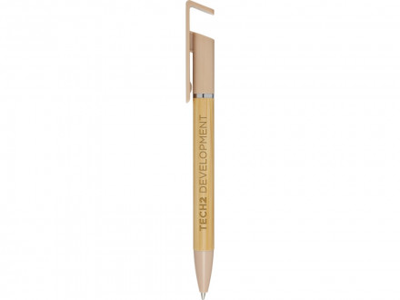 Delfina ручка-держатель для мобильного телефона - бежевый овсяный, черные чернила