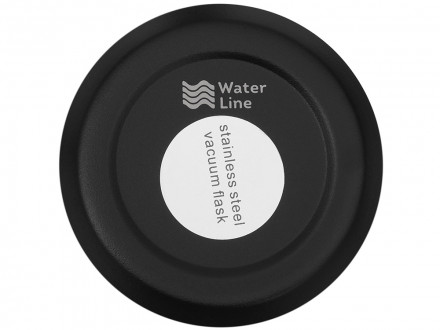 Вакуумный термос Powder 500 мл, тубус, черный