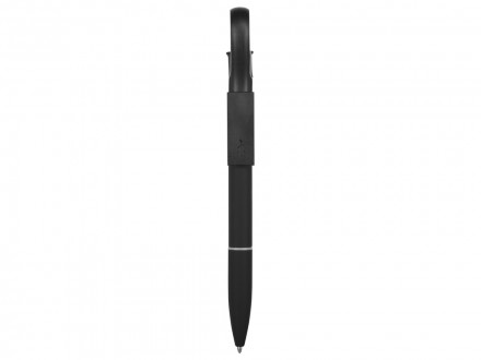 Ручка шариковая с кабелем USB, черный
