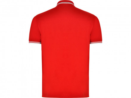 Рубашка поло Montreal мужская, красный/белый