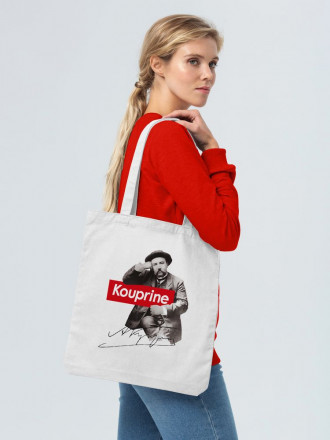 Холщовая сумка Kouprine, молочно-белая