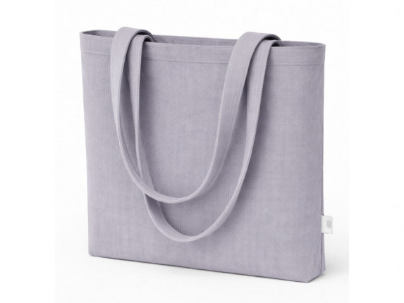 Сумка Твил из хлопка, 210 г/м2, серый