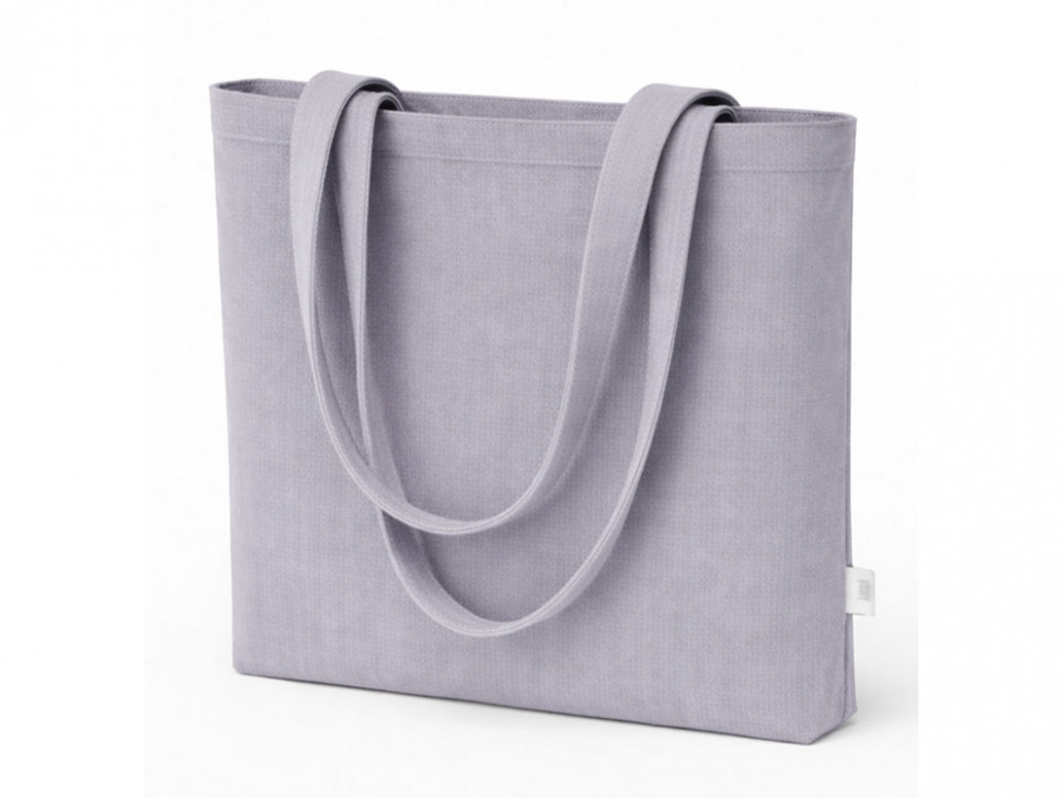 Сумка Твил из хлопка, 210 г/м2, серый