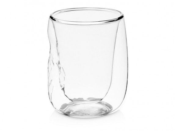 Кружка с двойными стенками и эффектом помятости Mauna