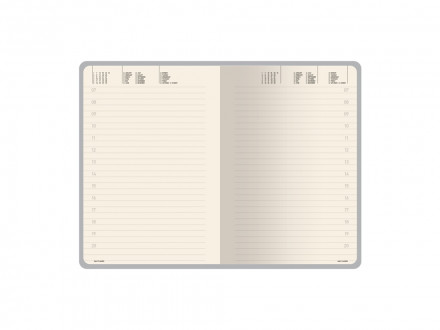 Ежедневник недатированный А5 Megapolis Color Flex, синий