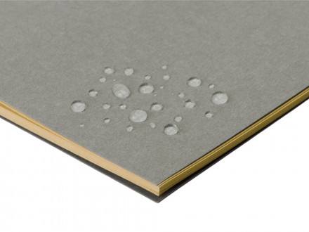 Блокнот Monet, гибкая обложка A5 из моющегося крафта, 32 листа, серый