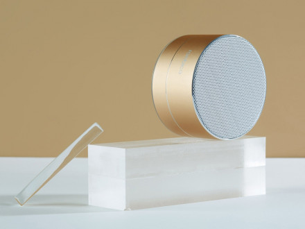 Портативная акустика Rombica Mysound BT-03 4C, золотистый (Р)